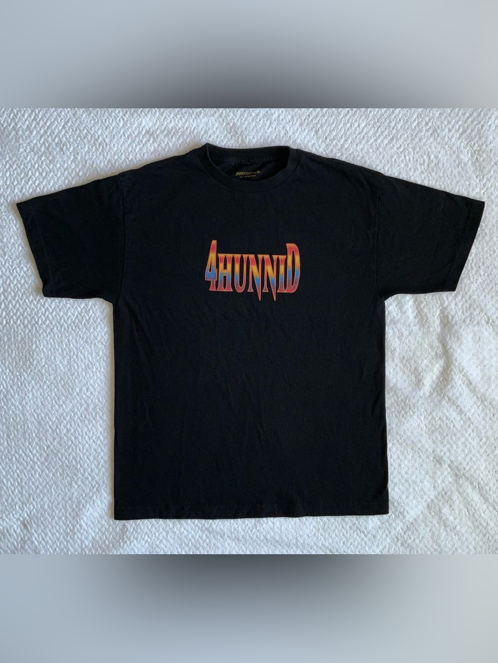 4HUNNID Classic Black Shirt